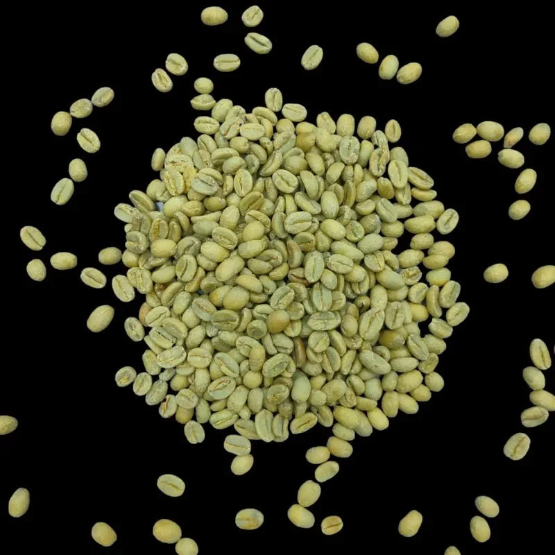 kava noir ethiopia guji hambela green coffee beans 1kg